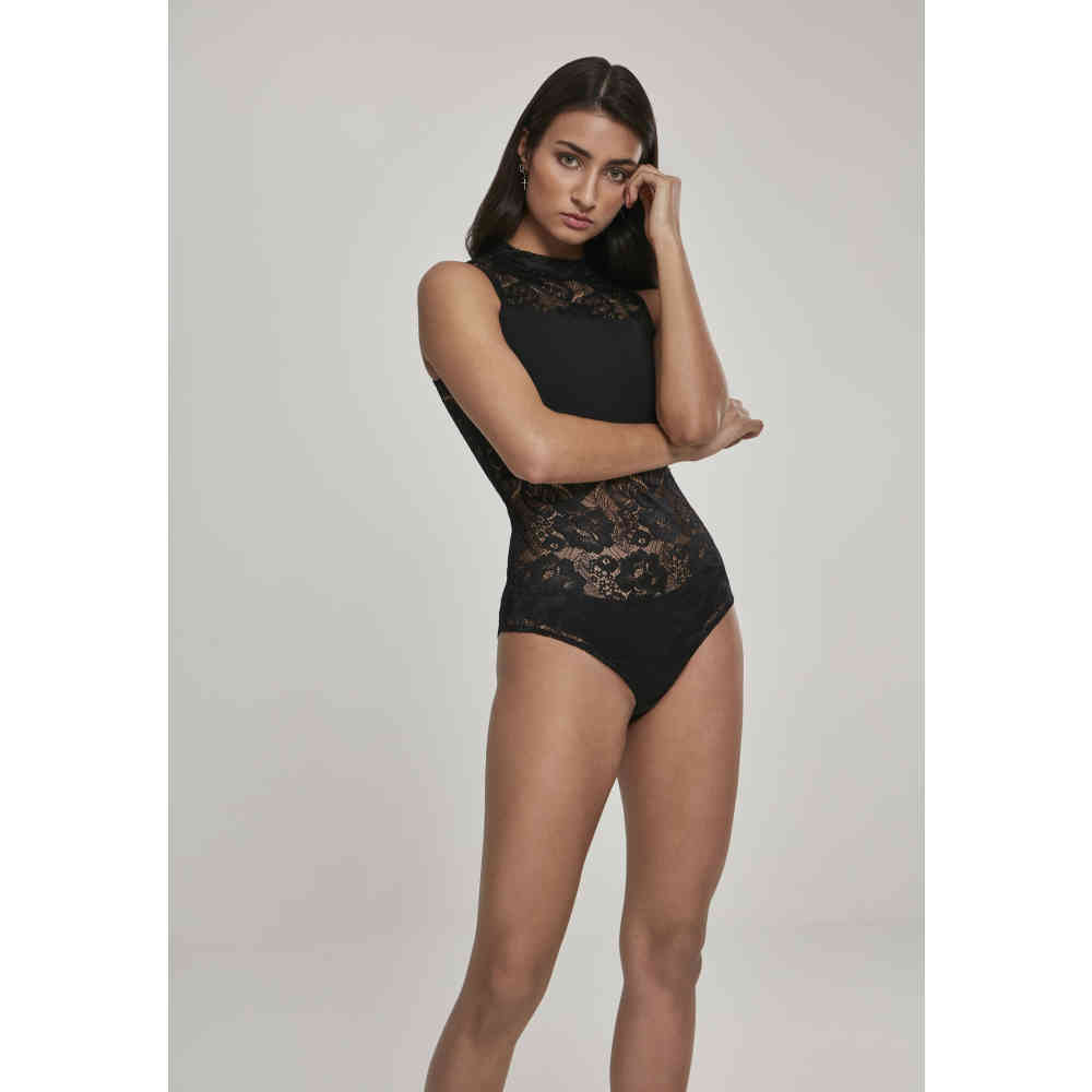 Urban Classics - Laces Bodysuit - Black